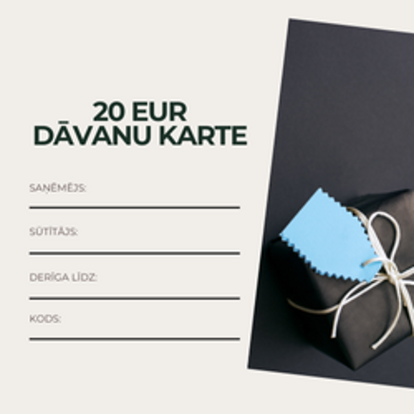 Dāvanu karte 20 euro