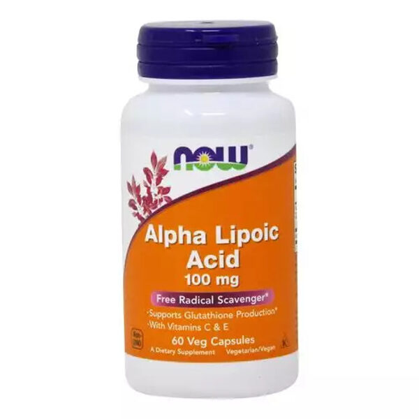 Alfa liposkābe/ Alpha Lipoic Acid 100 mg