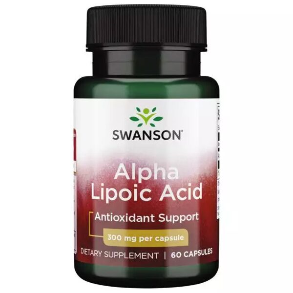 Alfa liposkābe/ Alpha Lipoic Acid 300 mg Swanson 