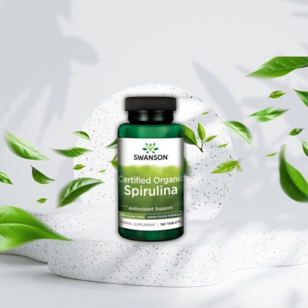 Uztura BCD Swanson Spirulina